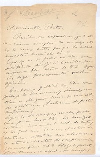 [Carta], 1900 dic. 8 Madrid, España <a> Rubén Darío