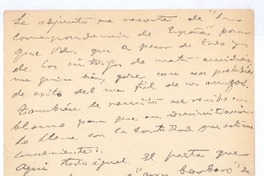 [Carta], 1911 abr. 28 Madrid, España <a> Rubén Darío