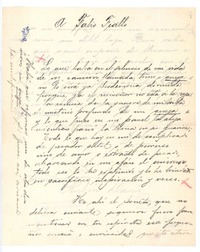[Carta entre 1900 y 1916], España? <a> Rubén Darío