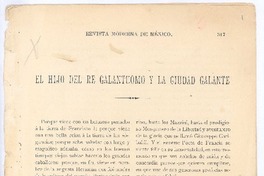 El hijo del re galantuomo y la ciudad galante