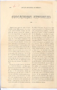 Evocaciones artísticas