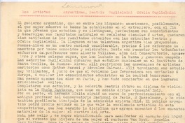 Dos artistas argentinas