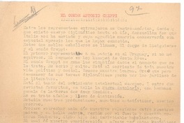 El conde Antonio Creppi