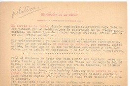 El correo de la tarde