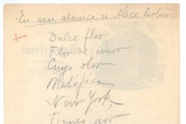 En un abanico de Alice Bolaños