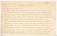 Hablando con carretero