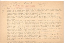 Lo que será este diario