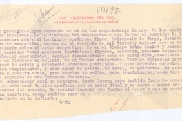 Los caprichos del sol