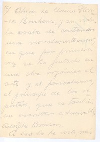 [Ahora se llama Florise Bonheur...]