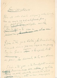 [Gloria a ti sobre el astro...]