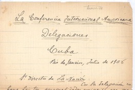 La conferencia internacional americana