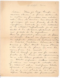 [Señores. Hace ya largo tiempo...]