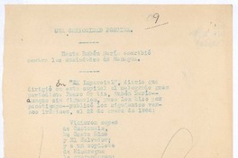 Una curiosidad poética