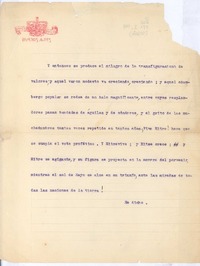 [Y entonces ser produce el milagro...]