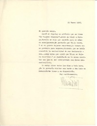 [Carta] 1936 ene. 22, Santiago, Chile [a] Pedro Prado