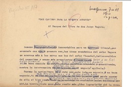 Dos caminos para la reforma agraria