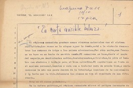 En cierta invisible balanza