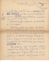 La libertad y la fe