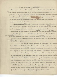 A los escritores y artistas