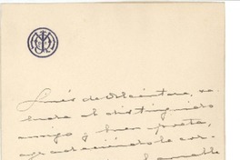 [Carta] 1918 dic. Madrid, España [a] Manuel Magallanes Moure