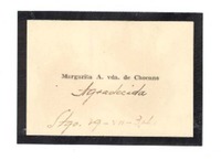 [Tarjeta] 1934 dic. 24, Santiago, Chile [a un amigo]