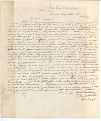 [Carta] 1908 ene. 27, Paris, Francia [a] Manuel Magallanes Moure