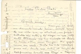 [Carta] c. 1914, La Serena, Chile [a] Pedro Prado
