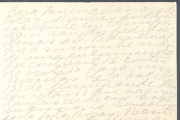 [Carta], 1945? <a> Isolina Barraza