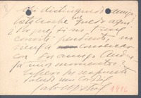 [tarjeta], 1916, Los Andes, Chile <a un amigo>