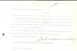 [Carta], 1930 feb. 2 Cavi-Lavagna, Italia <a> Emilio Bello Codecido