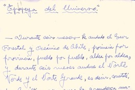 Epopeya del universo