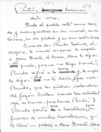 Putú, locura del oro