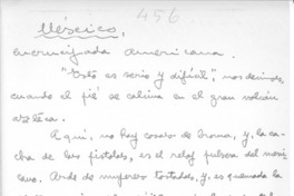 México, encrucijada americana