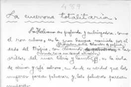 La encerrona totalitaria