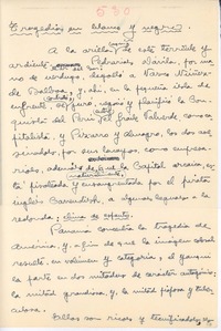 Tragedia en blanco y negro