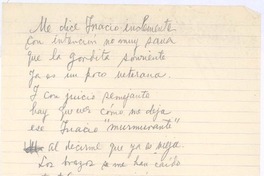 [Me dice Ignacio inclemente...]