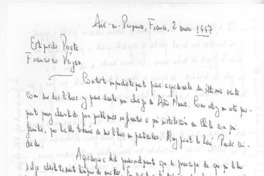 [Carta], 1997 ene. 2 Francia <a> Francisco Vejar