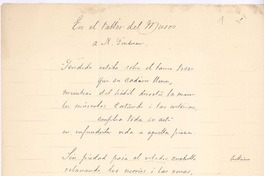 En el taller del museo