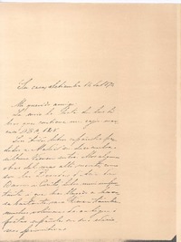[Carta], 1874 sep. 14 Santiago, Chile <a> Biblioteca Nacional de Chile