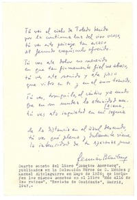 [Tú ves el cielo de Toledo herido]