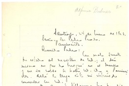 [Carta], 1923 ene. 24 Santiago, Chile <a> Pedro Prado