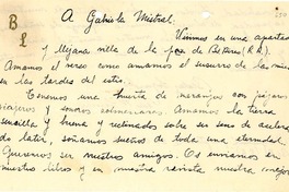[Carta] 1942 jul. 21, Moquehuá, Buenos Aires [a] Gabriela Mistral