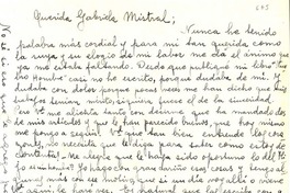 [Carta] 1942 jul. 30, Buenos Aires [a] Gabriela Mistral