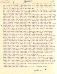 Presentación [en acto de celebración del aniversario de la Independencia de Chile]