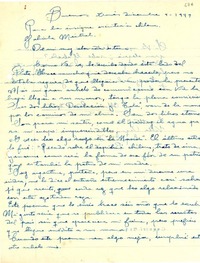 [Carta] 1943 dic. 9, Buenos Aires [a] Gabriela Mistral