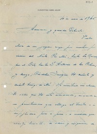 [Carta] 1945 ene. 4, Buenos Aires, [Argentina] [a] Gabriela [Mistral]