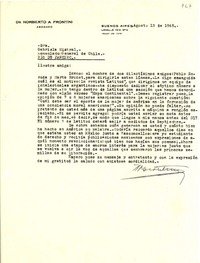 [Carta] 1945 ago. 13, Buenos Aires [a] Gabriela Mistral, Río de Janeiro, [Brasil]