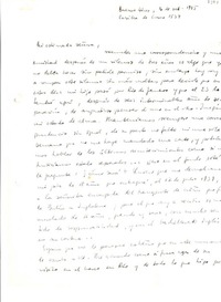[Carta] 1945 sept. 16, Buenos Aires [a] Gabriela Mistral