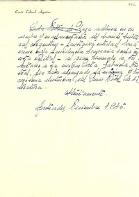 [Carta] 1945 nov, Montevideo [a] Gabriela Mistral