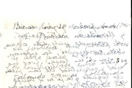 [Carta] 1945 nov. 30, Buenos Aires, [Argentina] [a] Gabriela Mistral
